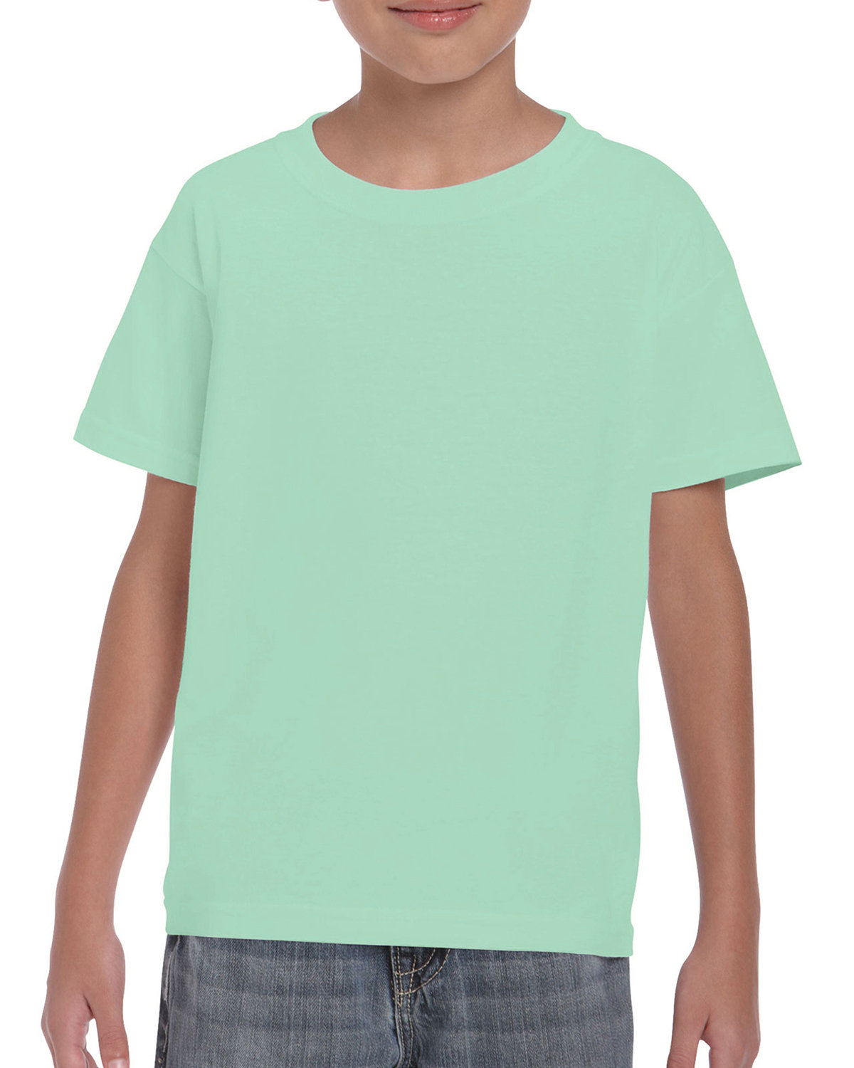 Gildan Youth Heavy Cotton™ T-Shirt MINT GREEN 