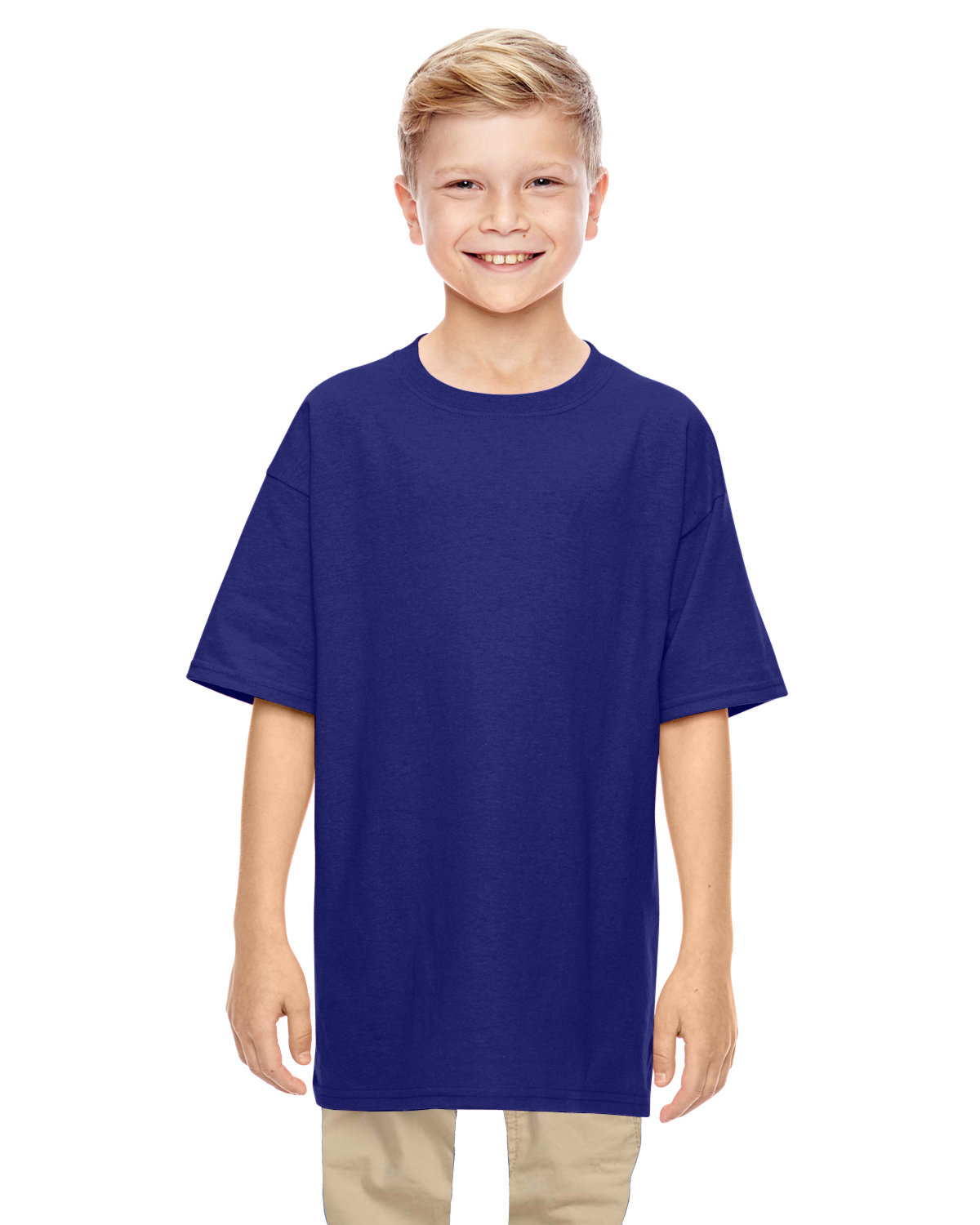 Gildan Youth Heavy Cotton™ T-Shirt NEON BLUE 