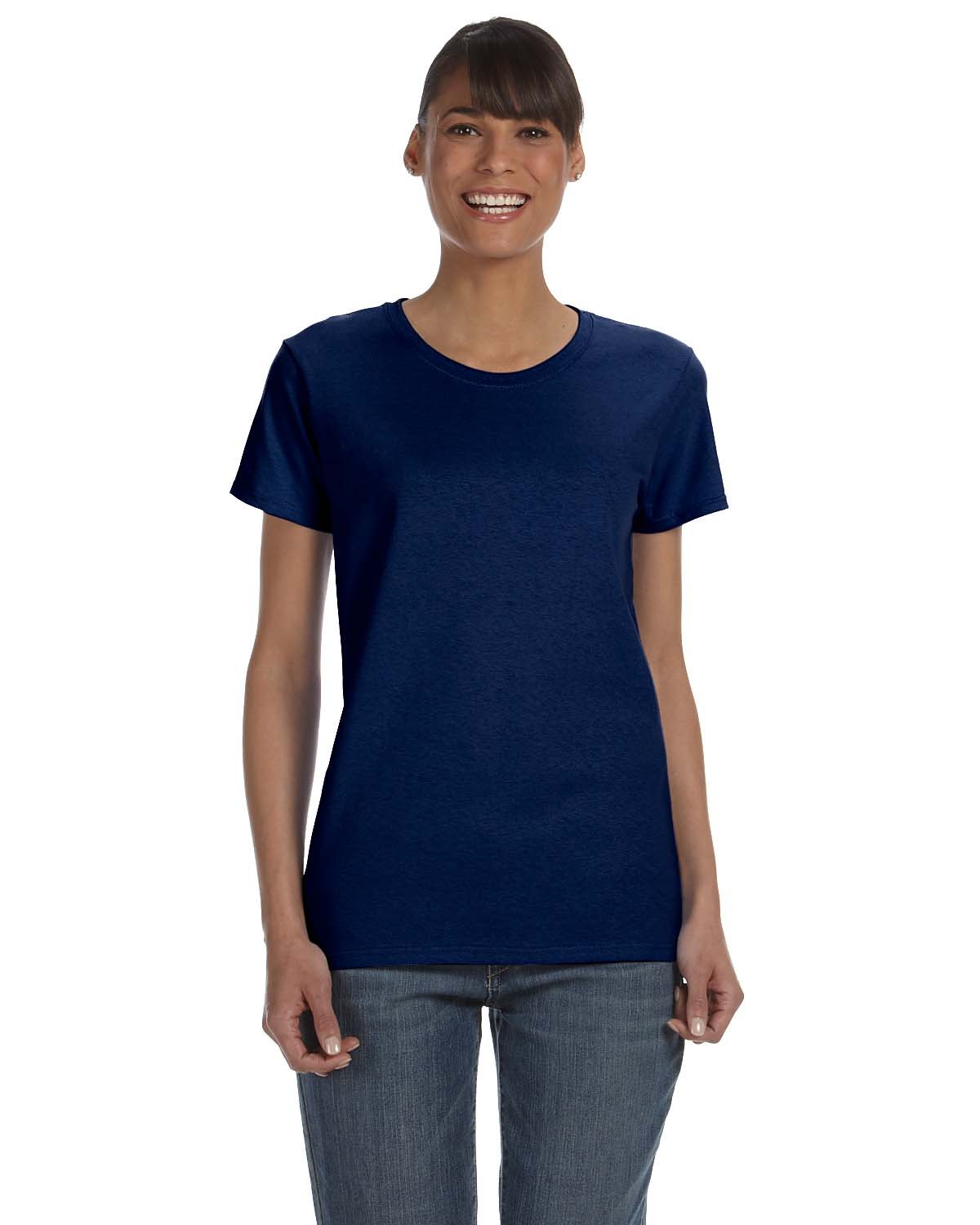 Gildan Ladies' Heavy Cotton™ T-Shirt NAVY 