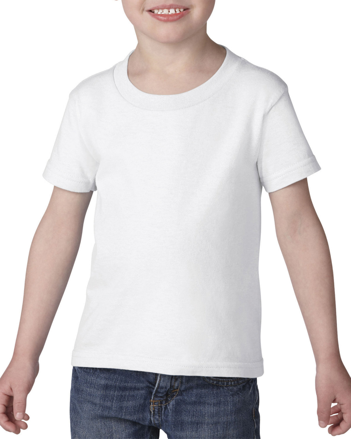 Gildan Toddler Heavy Cotton™ T-Shirt WHITE 