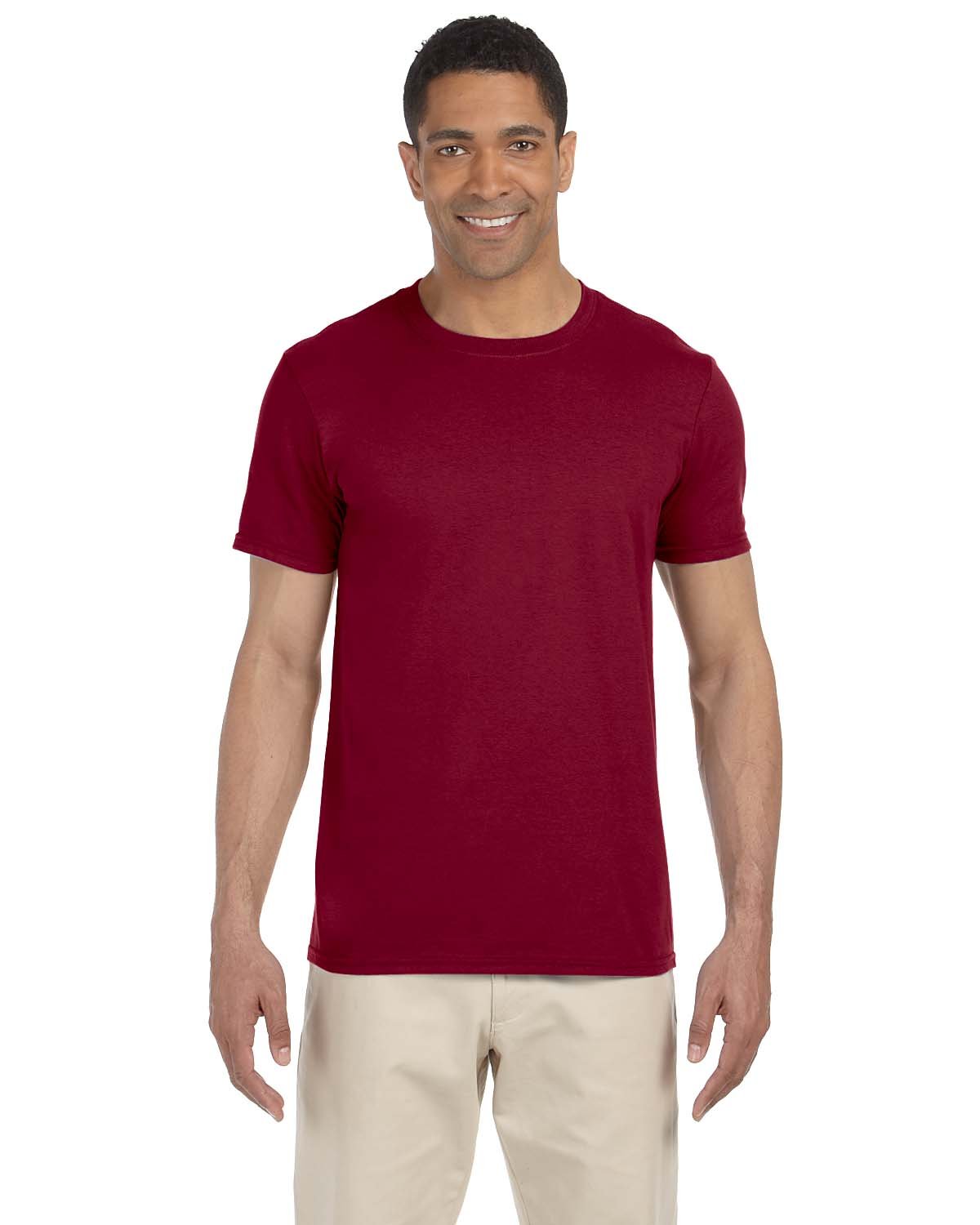 Gildan Adult Softstyle® T-Shirt ANTIQ CHERRY RED 