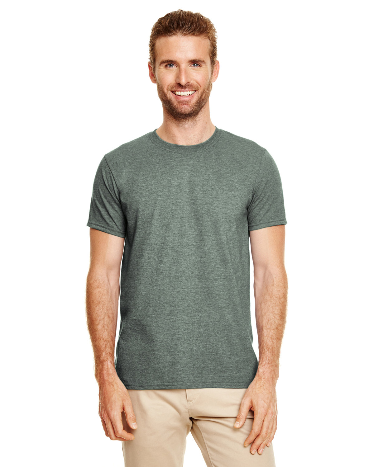 Gildan Adult Softstyle® T-Shirt HTH FOREST GREEN 