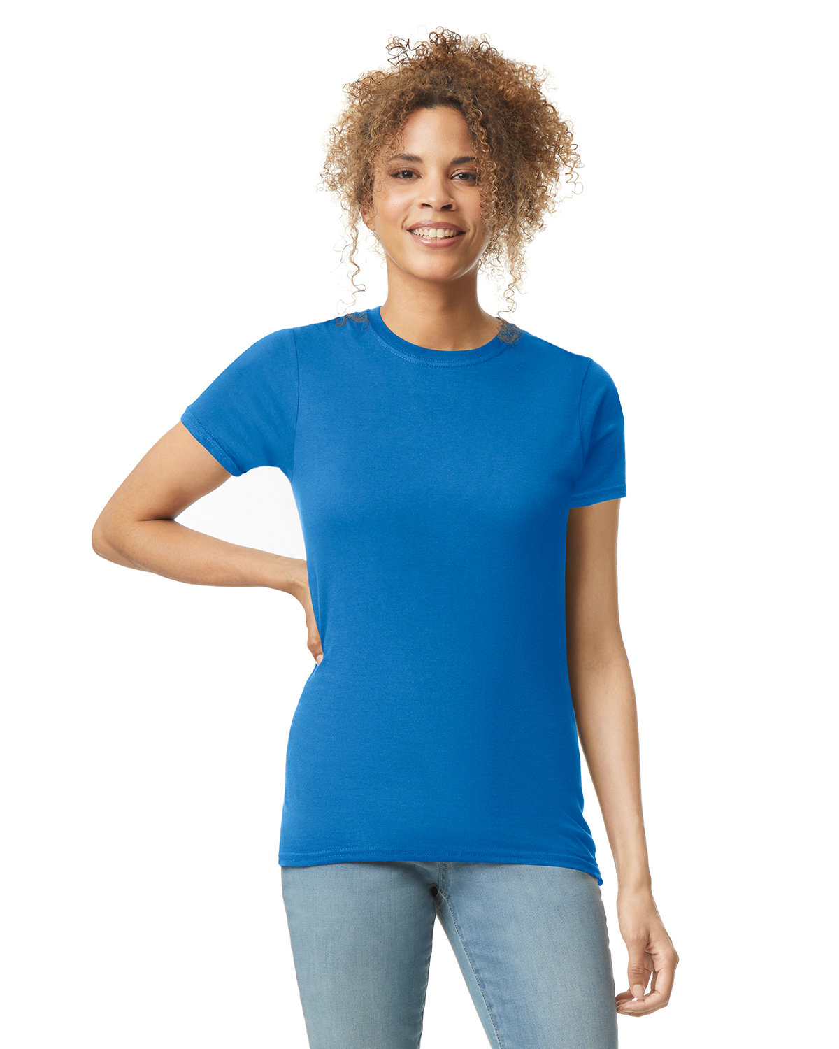 Gildan Ladies' Softstyle® Fitted T-Shirt ROYAL 
