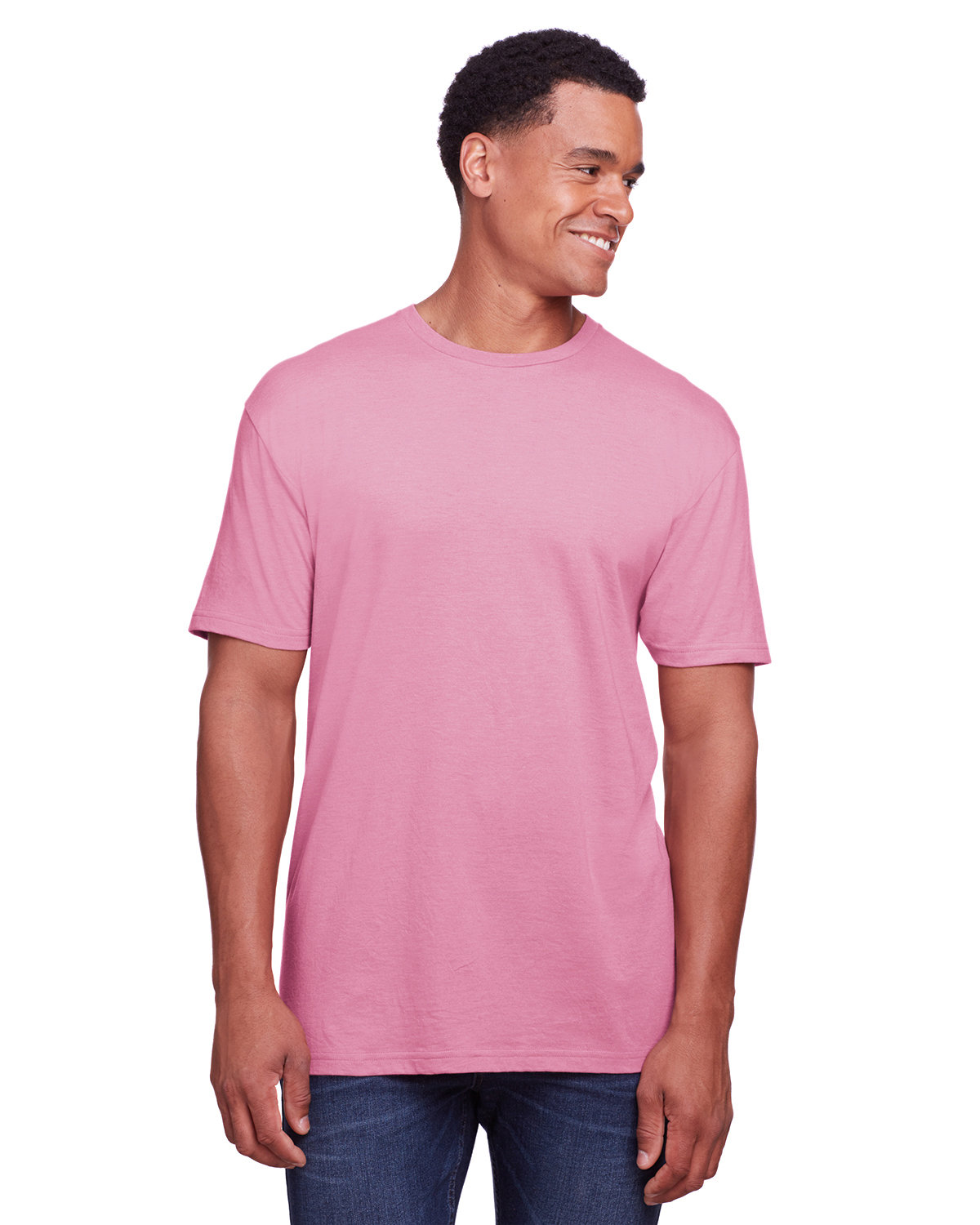 Gildan Men's Softstyle CVC T-Shirt PLUMROSE 