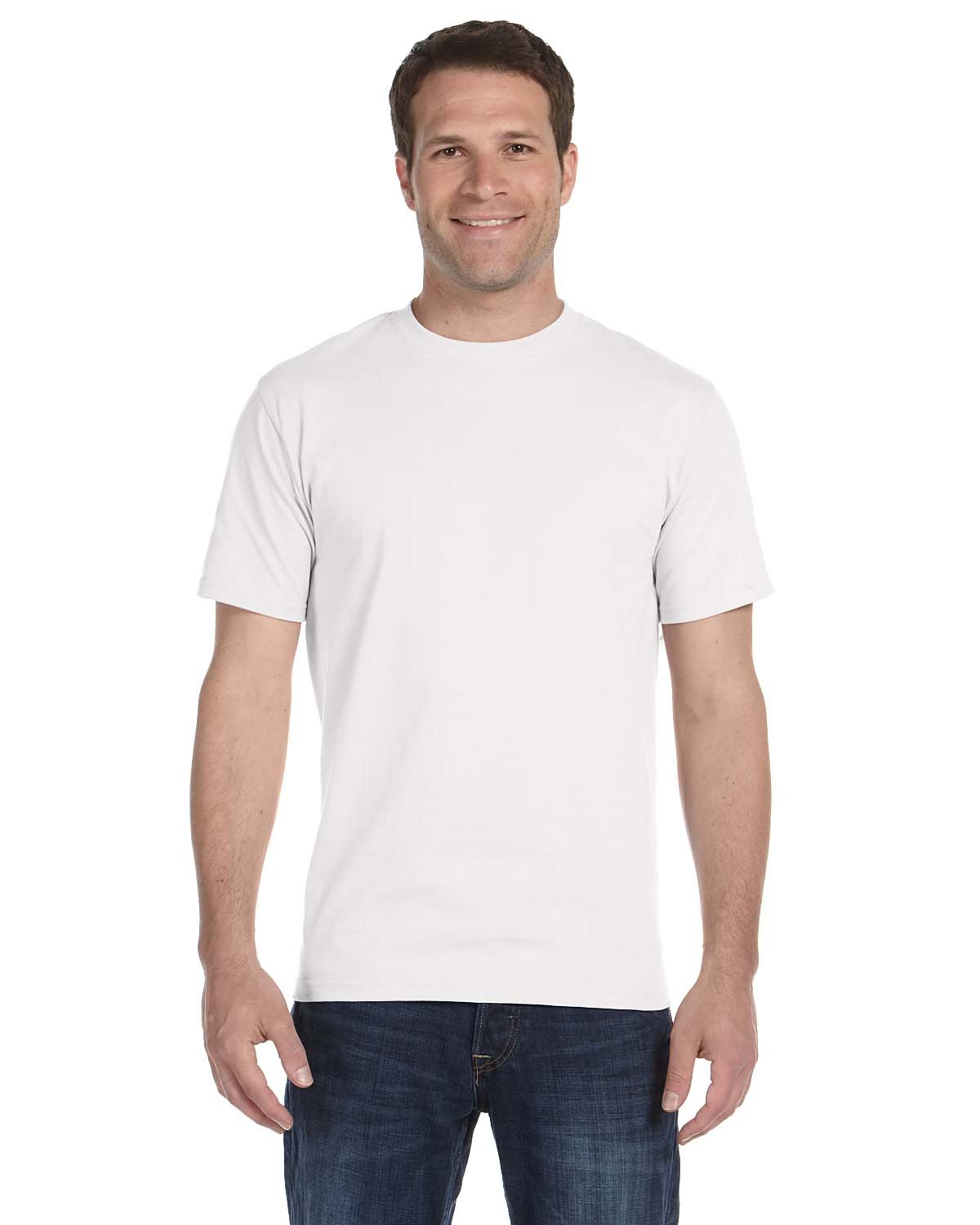 Gildan Adult 50/50 T-Shirt WHITE 