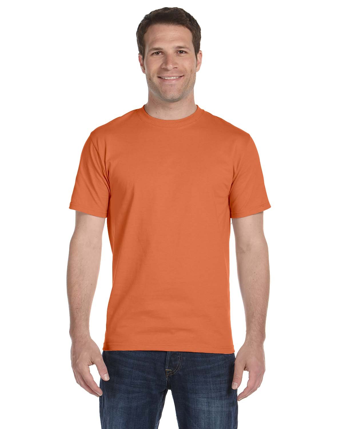 Gildan Adult 50/50 T-Shirt T ORANGE 