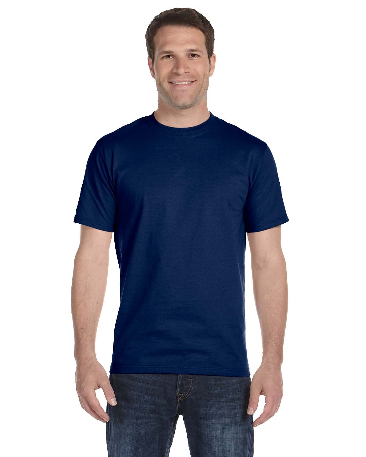 Gildan Adult 50/50 T-Shirt NAVY 