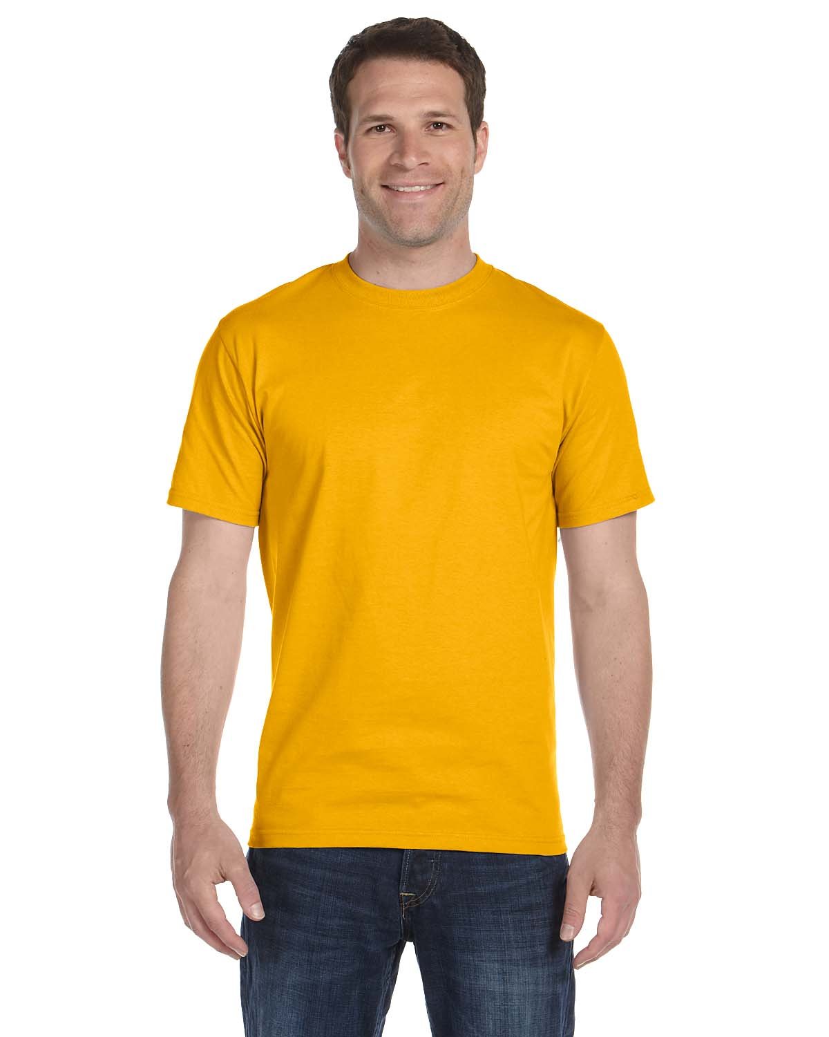 Gildan Adult 50/50 T-Shirt GOLD 