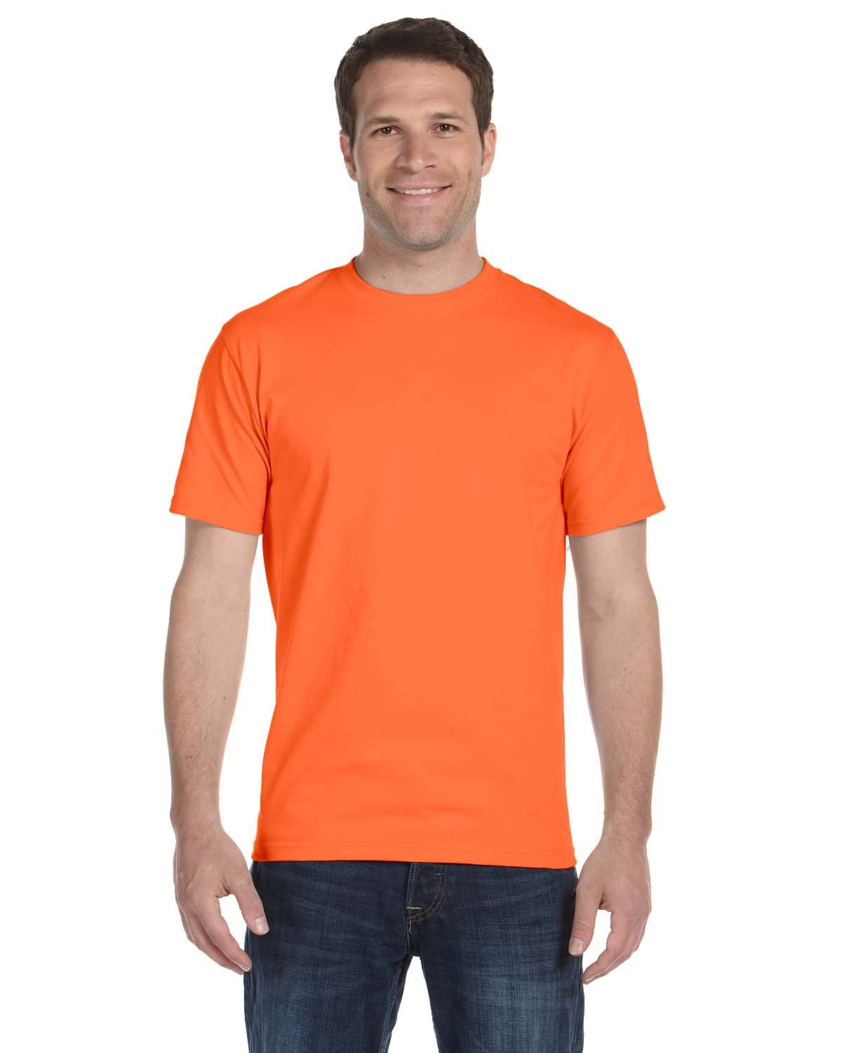 Gildan Adult 50/50 T-Shirt ORANGE 