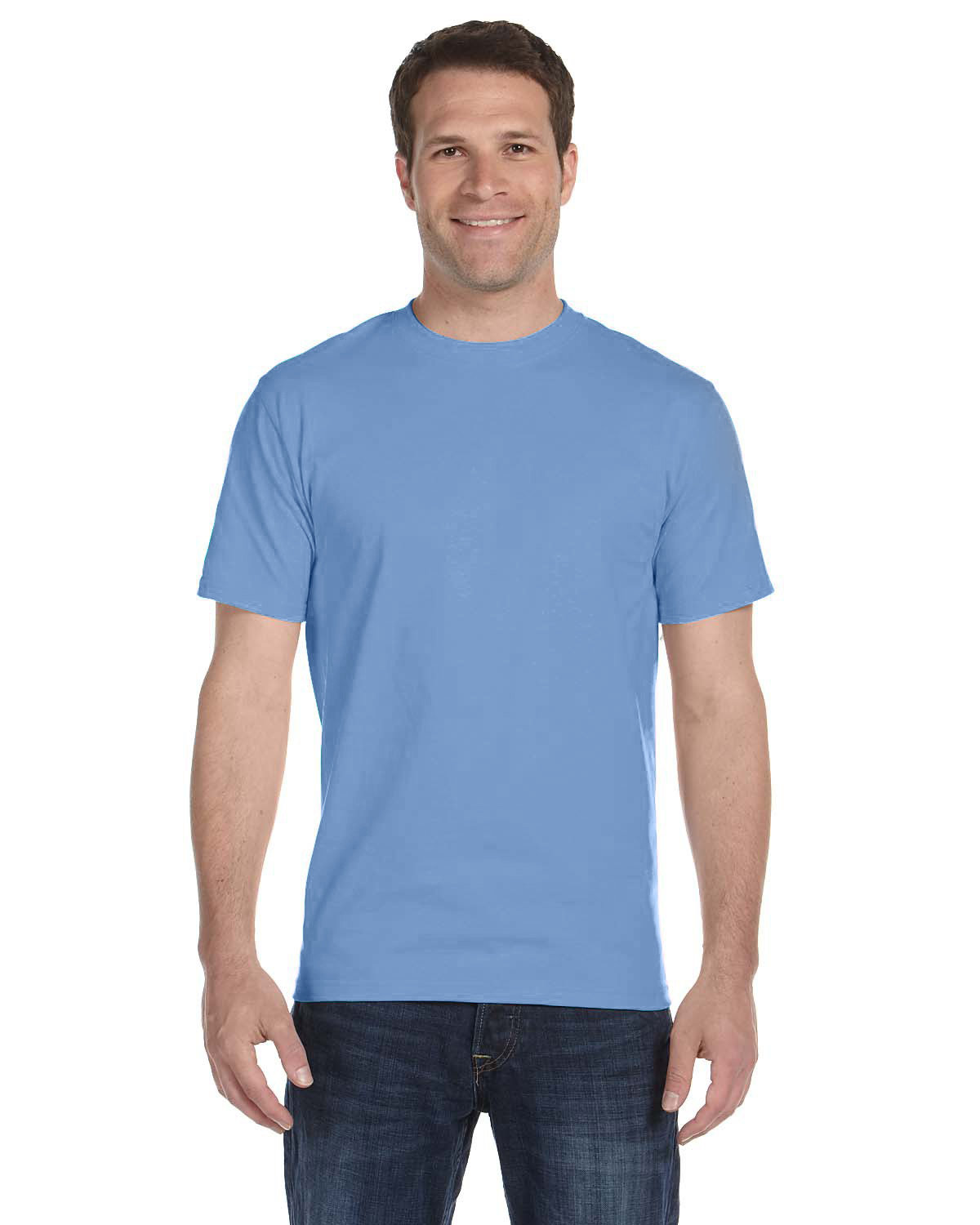 Gildan Adult 50/50 T-Shirt CAROLINA BLUE 