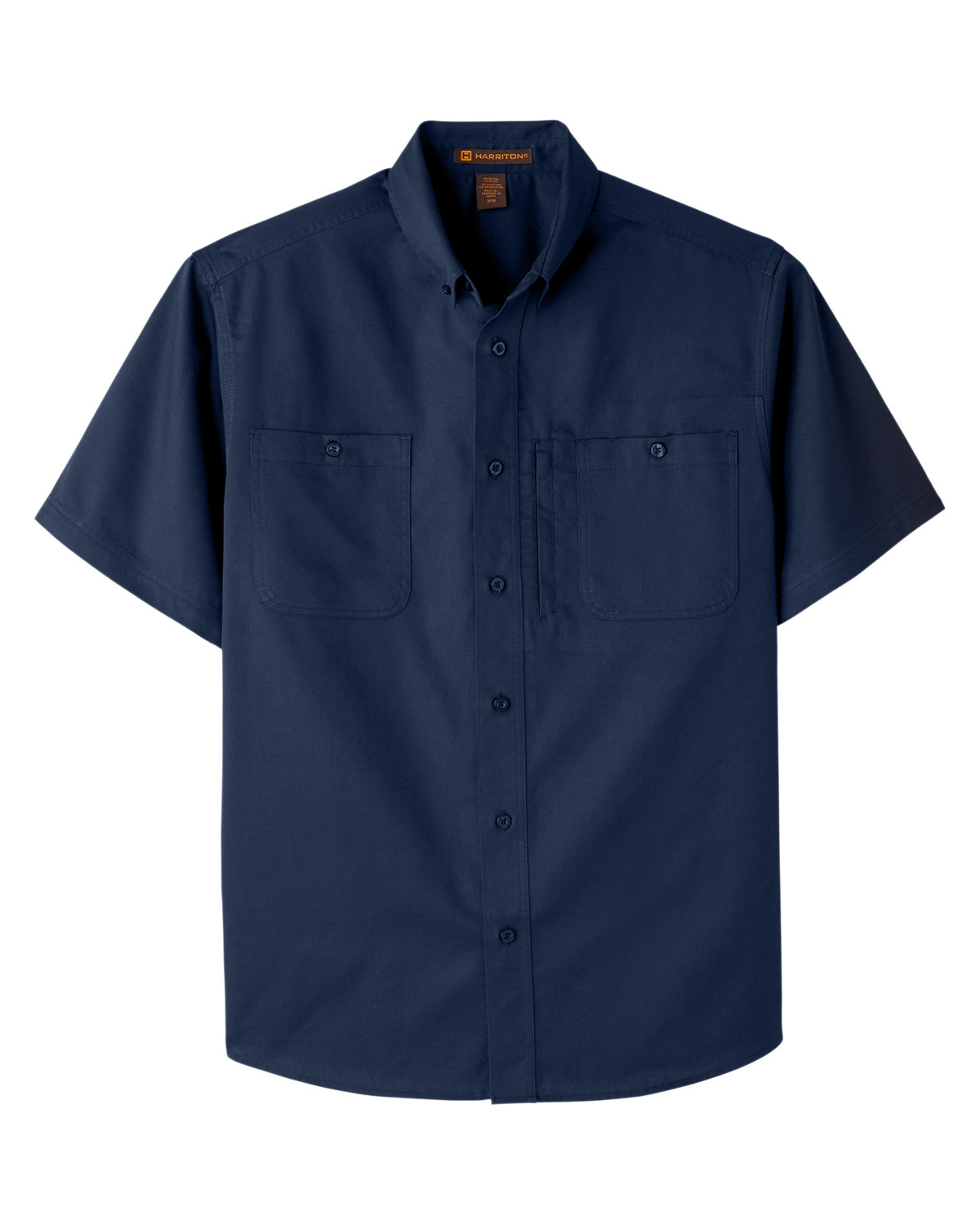 Harriton Men's Advantage IL Short-Sleeve Work Shirt | alphabroder Canada