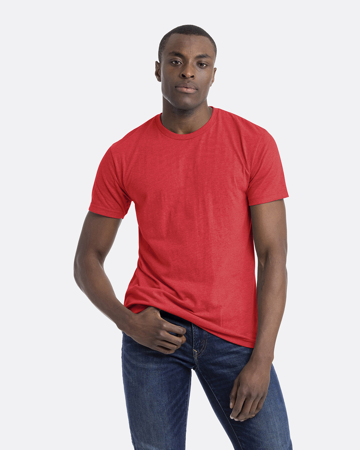 Next Level Unisex CVC Crewneck T-Shirt RED 