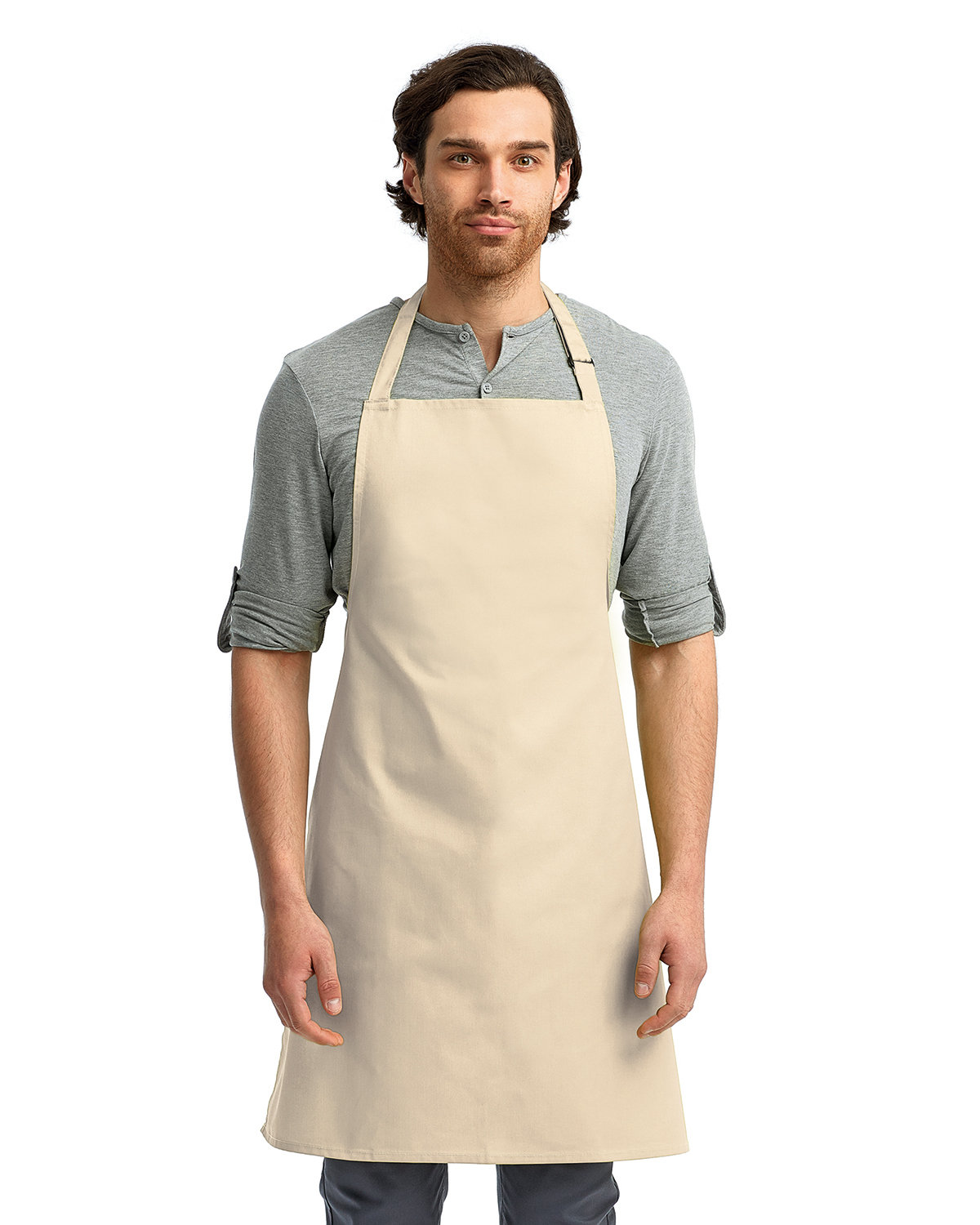 Artisan Collection by Reprime "Colours" Sustainable Bib Apron NATURAL 