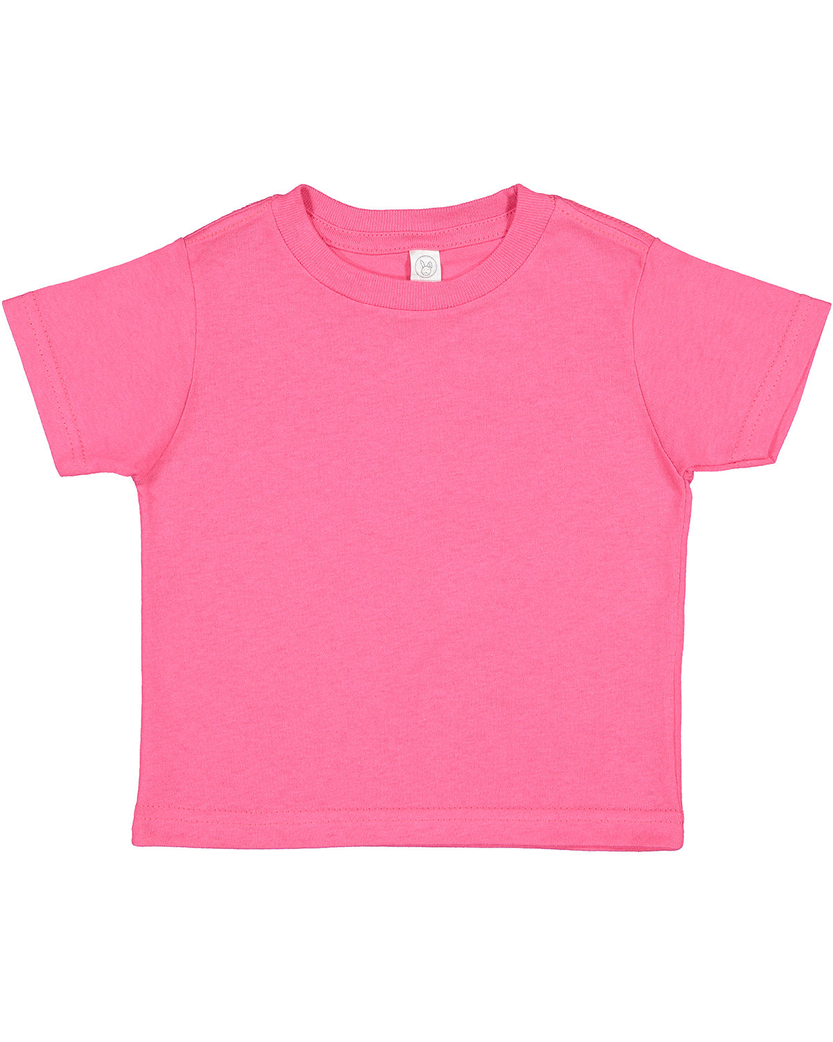 Rabbit Skins Toddler Cotton Jersey T-Shirt HOT PINK 
