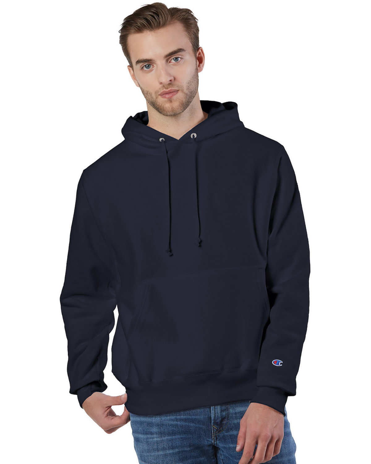 Champion Reverse Weave® Pullover Hooded Sweatshirt | alphabroder