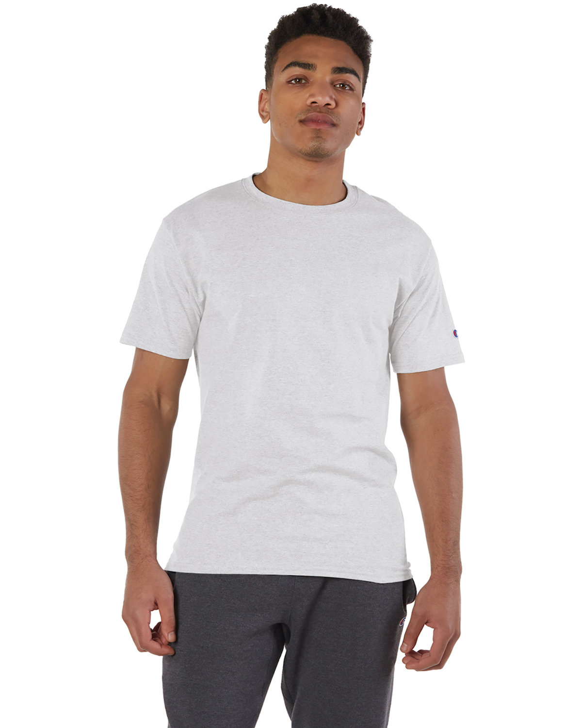 Champion Adult 6 oz. Short-Sleeve T-Shirt ASH 