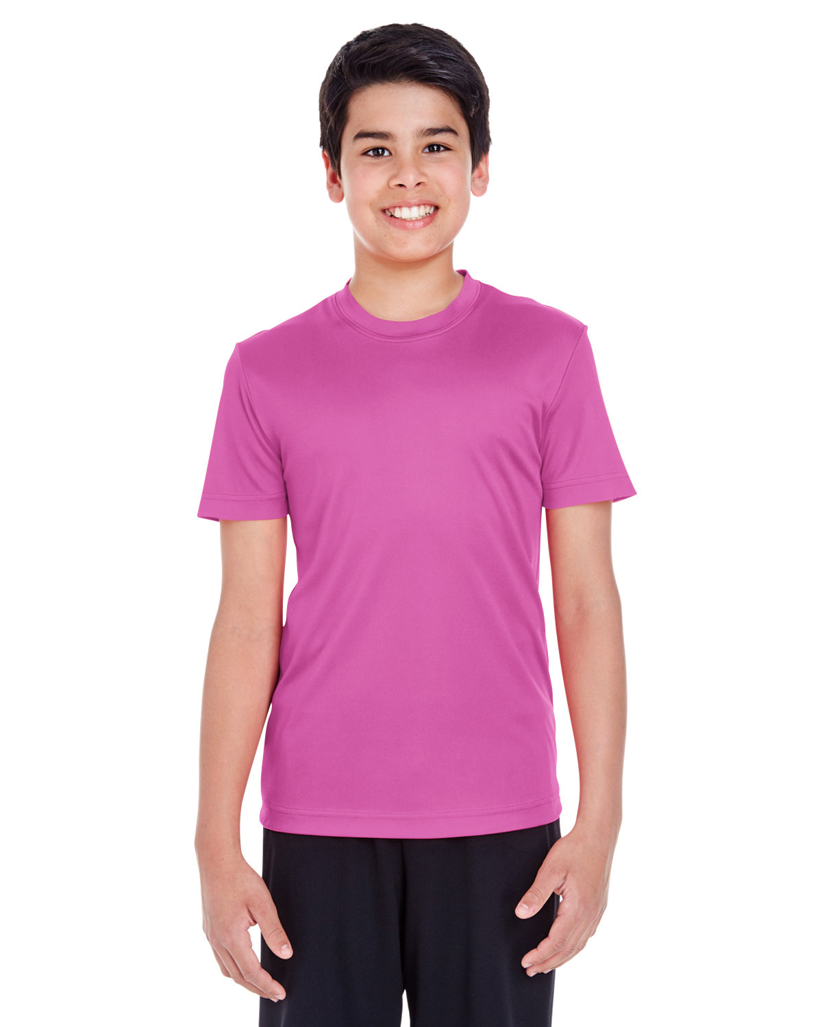 Team 365 Youth Zone Performance T-Shirt SP CHARITY PINK 