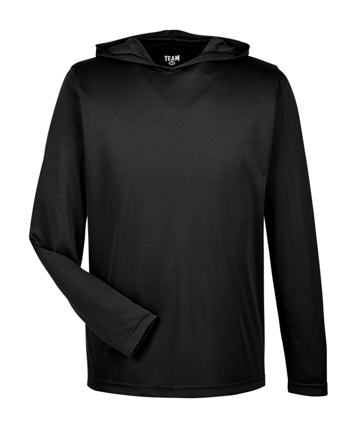 Performance Hooded LS T-Shirt Black