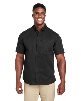 Harriton Men's Advantage IL Short-Sleeve Work Shirt | alphabroder Canada