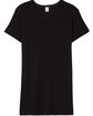 Alternative Ladies' Keepsake Vintage Jersey T-Shirt BLACK FlatFront