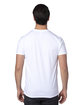 Threadfast Unisex Ultimate CVC T-Shirt WHITE ModelBack
