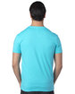 Threadfast Unisex Ultimate T-Shirt PACIFIC BLUE ModelBack