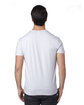Threadfast Unisex Ultimate CVC T-Shirt SILVER ModelBack