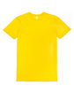 Threadfast Unisex Ultimate CVC T-Shirt BRIGHT YELLOW FlatFront