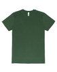 Threadfast Unisex Ultimate CVC T-Shirt FOREST GREEN FlatFront