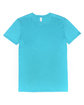 Threadfast Unisex Ultimate CVC T-Shirt PACIFIC BLUE FlatFront