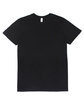 Threadfast Unisex Ultimate CVC T-Shirt BLACK FlatFront