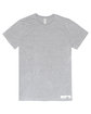 Threadfast Unisex Ultimate T-Shirt RFID HTHR GREY OFFront