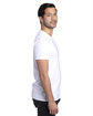 Threadfast Unisex Ultimate CVC T-Shirt WHITE ModelSide