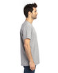 Threadfast Unisex Ultimate CVC T-Shirt HEATHER GREY ModelSide