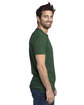 Threadfast Unisex Ultimate CVC T-Shirt FOREST GREEN ModelSide