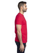 Threadfast Unisex Ultimate CVC T-Shirt RED ModelSide