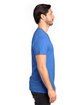 Threadfast Unisex Ultimate CVC T-Shirt ROYAL HEATHER ModelSide