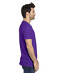 Threadfast Unisex Ultimate CVC T-Shirt PURPLE ModelSide