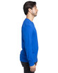 Threadfast Unisex Ultimate CVC Long-Sleeve T-Shirt ROYAL ModelSide