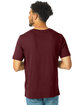 Alternative Unisex Outsider T-Shirt CURRANT ModelBack