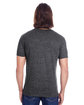 Threadfast Unisex Triblend Short-Sleeve T-Shirt BLACK TRIBLEND ModelBack