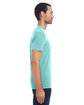 Threadfast Unisex Triblend Short-Sleeve T-Shirt MINT TRIBLEND ModelSide