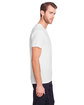 Threadfast Unisex Triblend Short-Sleeve T-Shirt SOLID WHT TRBLND ModelSide