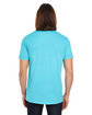Threadfast Unisex Pigment-Dye Short-Sleeve T-Shirt LAGOON BLUE ModelBack