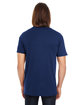 Threadfast Unisex Pigment-Dye Short-Sleeve T-Shirt NAVY ModelBack