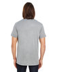 Threadfast Unisex Pigment-Dye Short-Sleeve T-Shirt GREY ModelBack