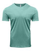 Threadfast Unisex Pigment-Dye Short-Sleeve T-Shirt SEAFOAM OFFront