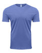 Threadfast Unisex Pigment-Dye Short-Sleeve T-Shirt BLUE VIOLET OFFront