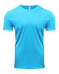 Threadfast Unisex Pigment-Dye Short-Sleeve T-Shirt LAGOON BLUE OFFront