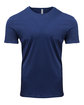 Threadfast Unisex Pigment-Dye Short-Sleeve T-Shirt NAVY OFFront